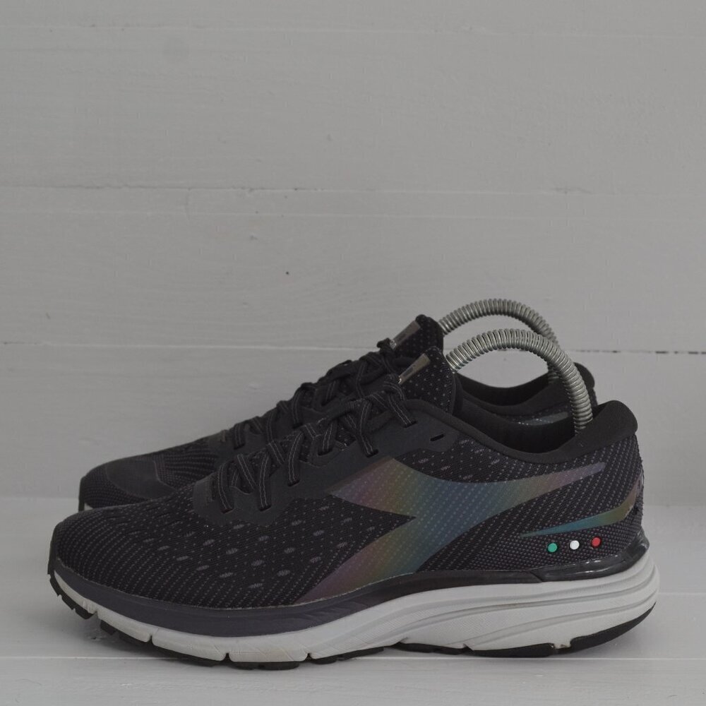 Diadora Black Running Sneakers Shoes Women's 8.5 Mythos Blushield Hip 101.176878